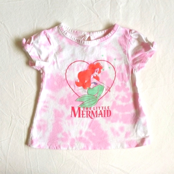 Joe Fresh Other - joe fresh x disney ariel little mermaid tie dye t-shirt 6-12 months baby girl